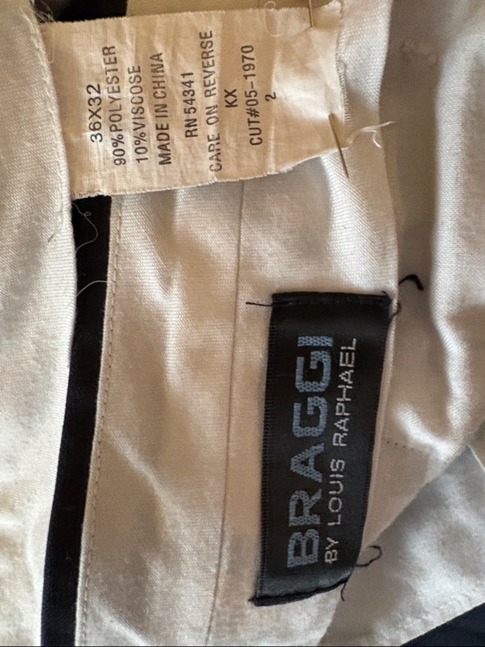 New! Louis Raphael Men’s Dress Pants - Dark Blue, designer quality,